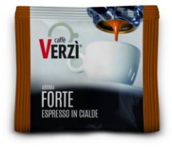 50 Cialde caffè Verzì miscela Forte 44mm ESE filtrocarta