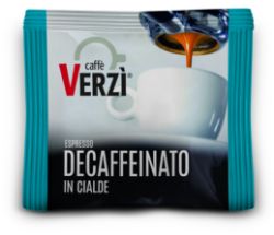 100 Cialde caffè Verzì miscela Decaffeinato 44mm ESE filtrocarta