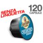 120 Capsule caffè Agostani BIG Espresso Cremoso compatibili Nescafé Dolce Gusto