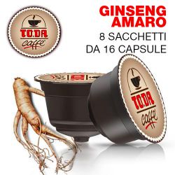 Immagine di 128 Capsule Buon GINSENG AMARO FREE Toda Caffè compatibili Dolce Gusto