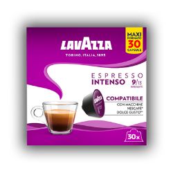 30 Capsule Espresso INTENSO caffè Lavazza compatibili Nescafé Dolce Gusto