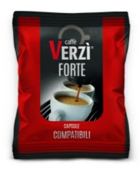 50 Capsule caffè Verzì miscela Forte Monodose compatibile Lavazza Point